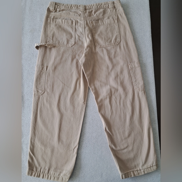 Garage 100% Cotton Denim Dani Carpenter Pant - Tan - Picture 3 of 14